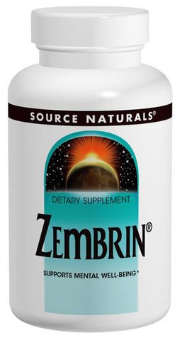 SOURCE NATURALS - Zembrin 25 mg - 30 Tablets