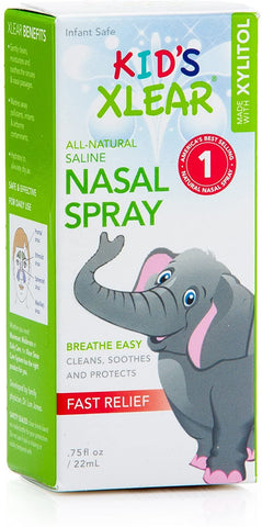 XLEAR - Xlear Kid's Nasal Spray - 0.75 fl. oz. (22 ml)