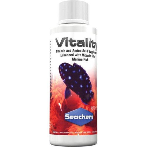 SEACHEM - Vitality Fish Supplement - 3.4 fl. oz. (100 ml)