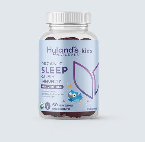 HYLANDS - Kids Organic Sleep Calm + Immunity Melatonin-Free Gummy Mixed Berry - 60 Gummies