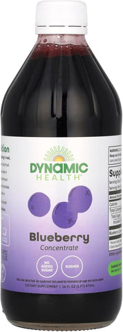 DYNAMIC HEALTH - Blueberry Concentrate - 16 fl oz (473 ml)