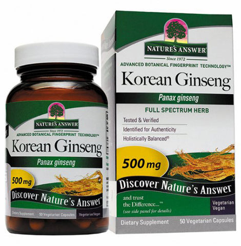 Natures Answer - Korean Ginseng Root