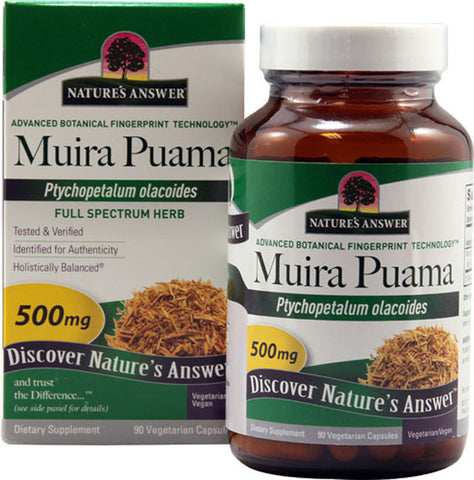 Natures Answer Muira Puama Bark