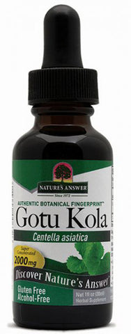 Natures Answer Gotu Kola Herb Alcohol Free