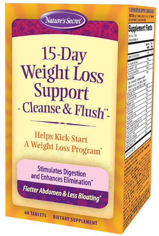 Natures Secret 15 Day Weight Loss Cleanse Flush