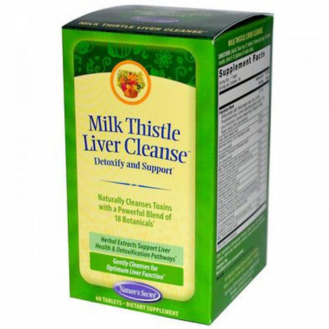 Natures Secret Milk Thistle Liver Cleanse