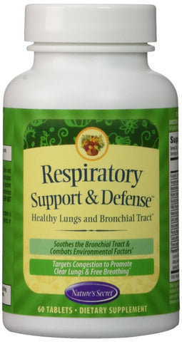 Natures Secret Respiratory Cleanse Defense