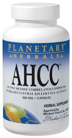 Planetary Herbals AHCC 500mg