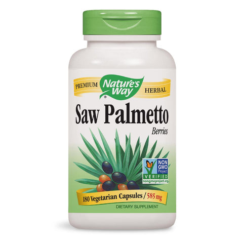 NATURES WAY - Saw Palmetto Berries 585 mg