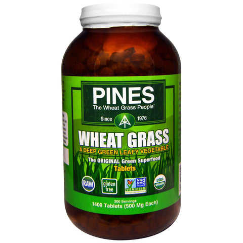 PINES - Wheat Grass 500 mg