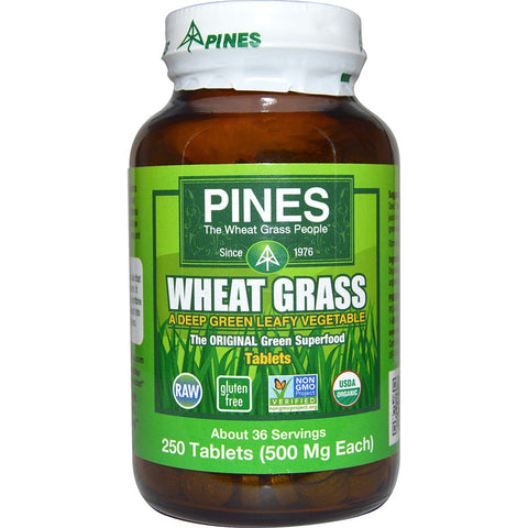 PINES - Wheat Grass 500 mg