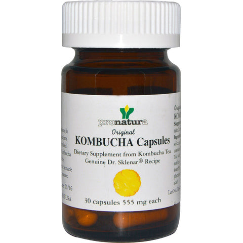 PRONATURA - Kombucha Capsules 555 mg