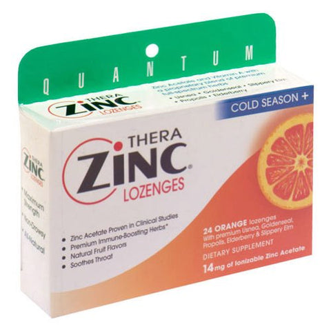 Quantum Research Thera Zinc Lozenges Orange