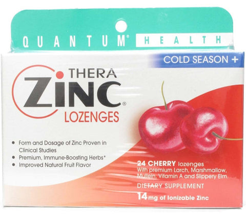 Quantum Research Thera Zinc Lozenges Cherry