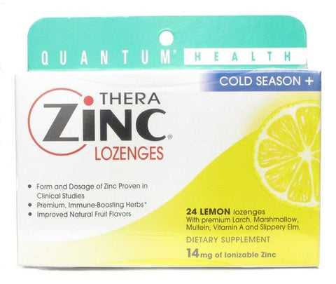 Quantum Research Thera Zinc Lozenges Lemon