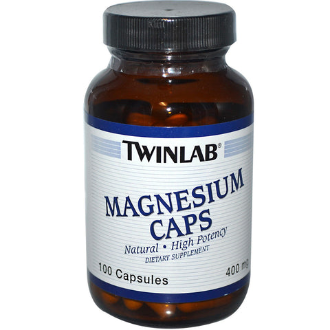 TWINLAB - Magnesium Caps 400 mg