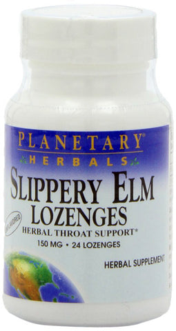 Planetary Herbals Slippery Elm Lozenges Unflavored