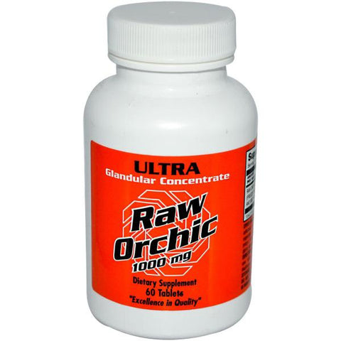 ULTRA GLANDULARS - Raw Orchic 1000