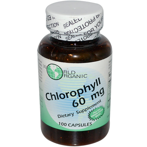 WORLD ORGANIC - Chlorophyll 60 mg