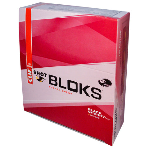 CLIF BAR - Shot Bloks Black Cherry with Caffeine