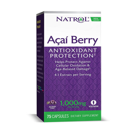 Natrol Acai 1000 mg Bonus Size