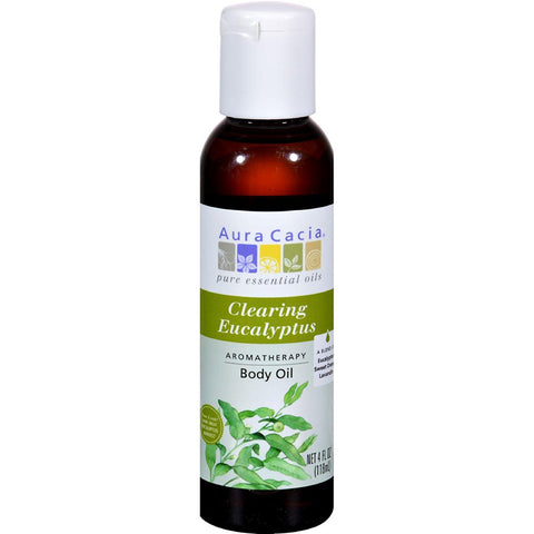 AURA CACIA - Clearing Eucalyptus Aromatherapy Body Oil