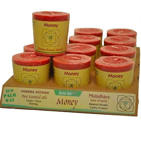 ALOHA BAY - Chakra Votive Candle Money