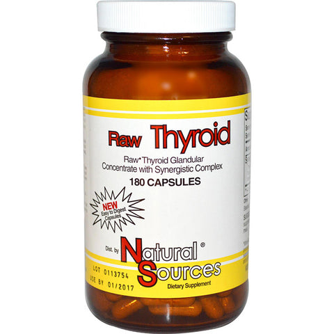 NATURAL SOURCES - Raw Thyroid