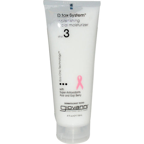 GIOVANNI COSMETICS - D:Tox Replenishing Facial Moisturizer