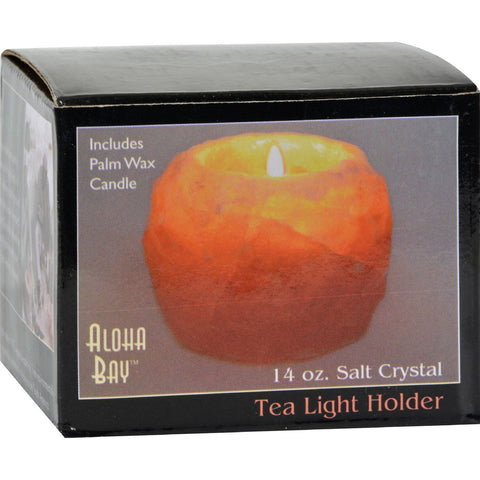 ALOHA BAY - Himalayan Salt Crystal Tea Light Holder