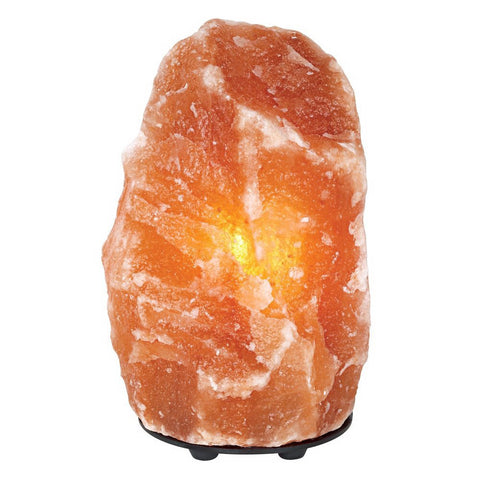 ALOHA BAY - Himalayan Crystal Salt Lamp Mini with Thin Black Base