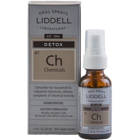 LIDDELL - Ch Detox Chemicals Homeopathic Oral Spray