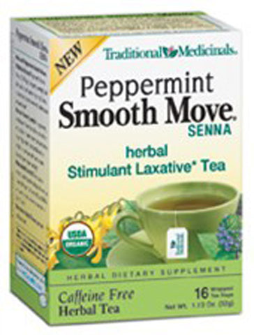 Traditional Medicinal Smooth Move Senna Peppermint Tea