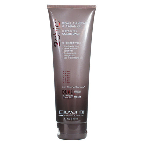 GIOVANNI COSMETICS - 2chic Brazilian Keratin & Argan Oil Ultra-Sleek Conditioner