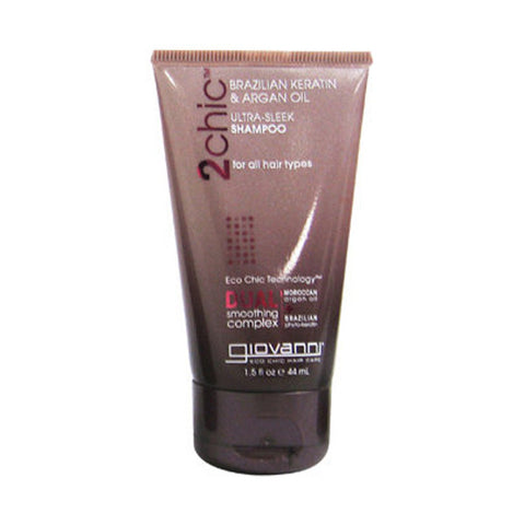 GIOVANNI COSMETICS - 2chic Brazilian Keratin & Argan Oil  Shampoo Travel Size