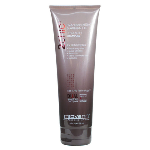 GIOVANNI COSMETICS - 2chic Brazilian Keratin & Argan Oil Shampoo