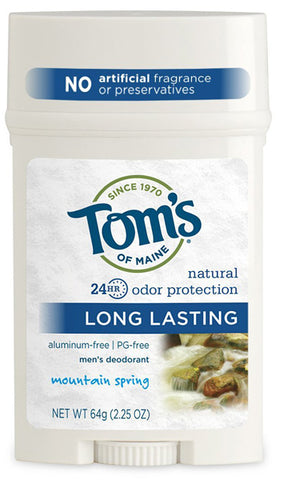 Toms Of Maine LL Mens PGF Wide Stick Deodorant