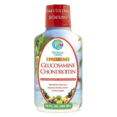 TROPICAL OASIS - Premium Liquid Glucosamine Chondroitin & MSM