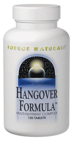 Source Naturals Hangover Formula - 120 Tablets