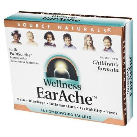 Source Naturals Wellness Earache - 48 Tablets