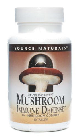 Source Naturals Mushroom Immune Defense - 30 Tablets