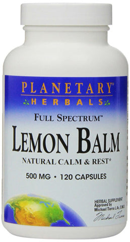 Planetary Herbals Lemon Balm Full Spectrum