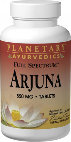 Planetary Ayurvedics Arjuna Full Spectrum - 120 Tablets (550 mg)