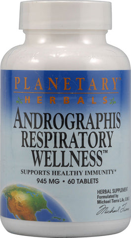 Planetary Herbals Andrographis Respiratory Wellness