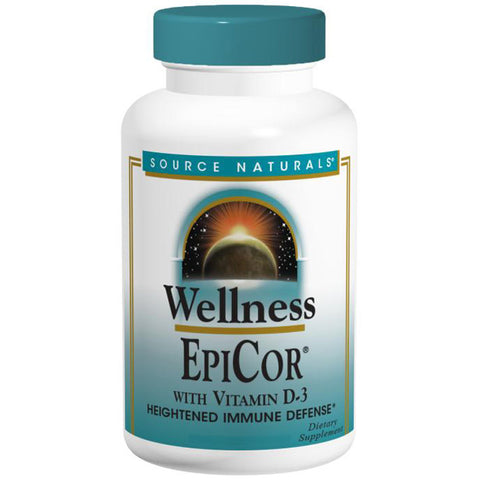 SOURCE NATURALS - Wellness EpiCor 500 mg with Vitamin D-3