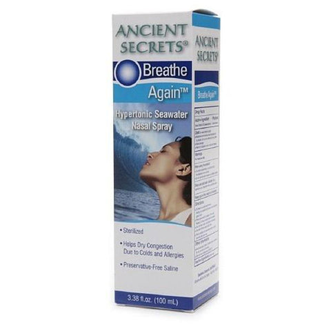 ANCIENT SECRETS - Hypertonic Seawater Nasal Spray