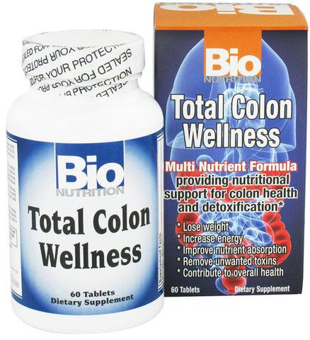 BIO NUTRITION - Total Colon Wellness - 60 Tablets