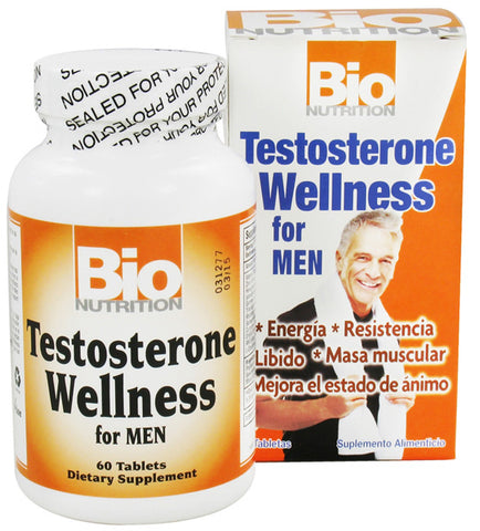 BIO NUTRITION - Testosterone Wellness - 60 Tablets