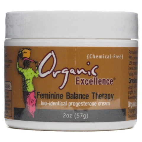 Organic Excellence - Feminine Balance Therapy - 2 Oz - Cream