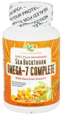 Seabuck Wonders - Seabuckwonders Omega-7 Complete, Softgels - 60 Ea, 2 Pack